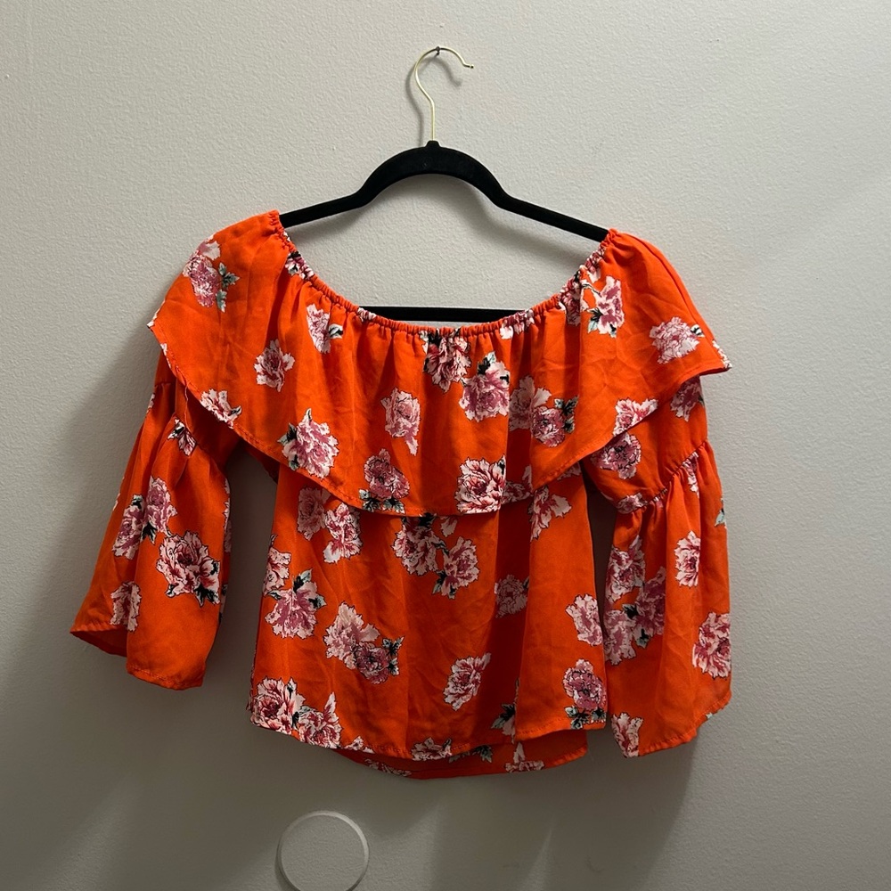 Floral Off-Shoulder Top